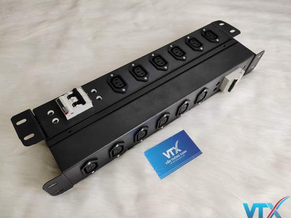 Thanh nguồn PDU 6 ổ cắm C13