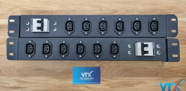 Thanh nguồn PDU 6 ổ cắm C13
