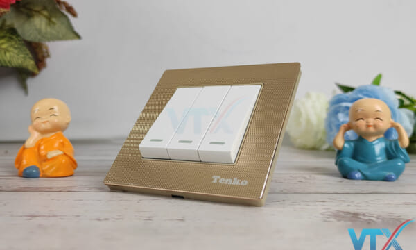 Công tắc âm tường Tenko TK-F71-C-03
