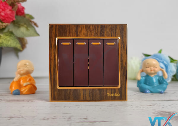 Công tắc âm tường Tenko TK-F71-A-04
