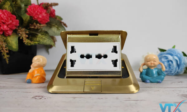 Ổ cắm âm sàn Tenko TK-J02-A-01