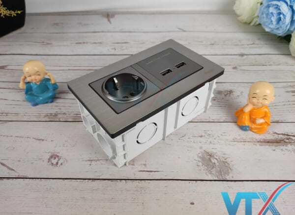 Ổ cắm âm tương Tenko TK-F71-B-108