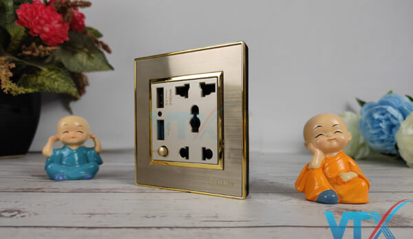 Ổ USB âm tường Tenko TK-F66-B9-45