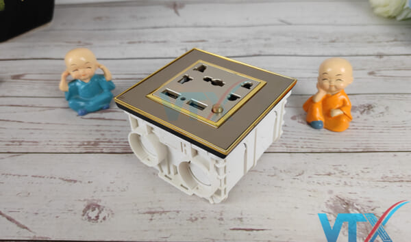 Ổ USB âm tường Tenko TK-F66-B9-45