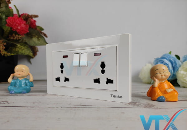Ổ cắm âm tường Tenko TK-TT-132