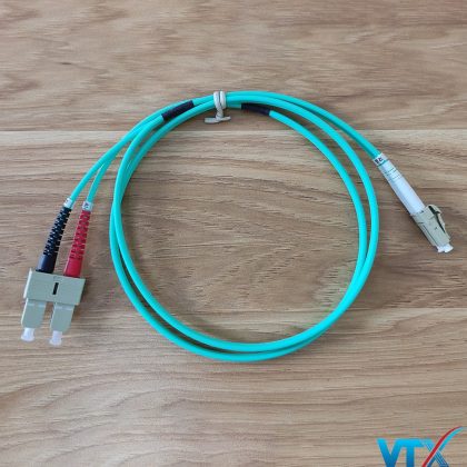 Dây nhảy quang Legrand MM OM3 SC-LC Duplex 1m | PN:32612