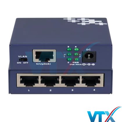 Switch mạng PoE Acorid 4 ports cho camera IP | PN: L1705P