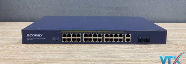 Switch mạng PoE Acorid 24FE PoE port + 2 GE + 2SFP | PN: LS1724P2C