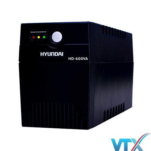 Bộ Lưu Điện UPS Hyundai Offline 600VA/360W PN: HD-600VA