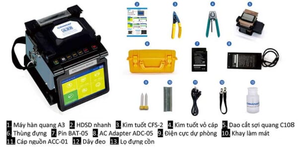 Máy hàn sợi quang Comway A33 chính hãng