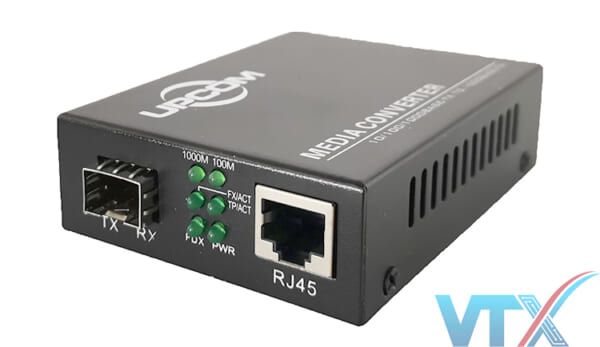 Converter Quang Điện UPCOM Gigabit PN MC201-SFP