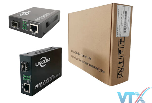 Converter Quang Điện UPCOM Gigabit PN MC201-SFP