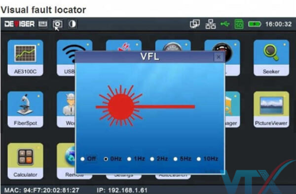 Máy đo OTDR Deviser AE3100A