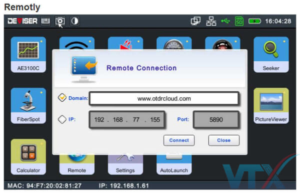Máy đo OTDR Deviser AE3100A