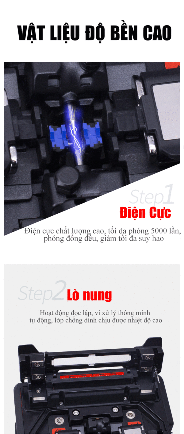 Máy hàn cáp quang Comway C5