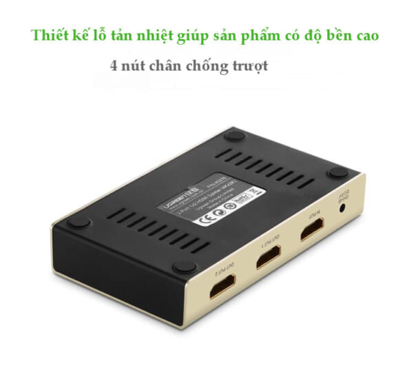 Bộ chia HDMI 1 ra 2 cổng Ugreen 40276