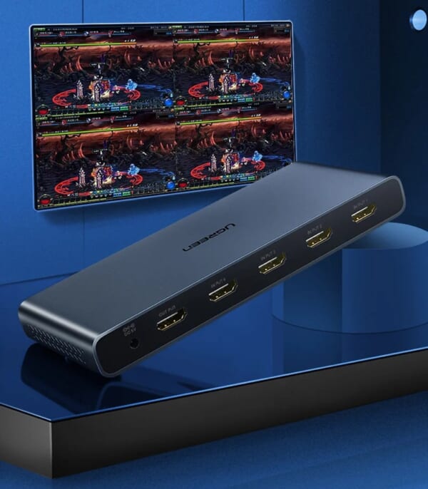 Bộ gộp 4 thiết bị HDMI chung 1 màn hình Ugreen 50745