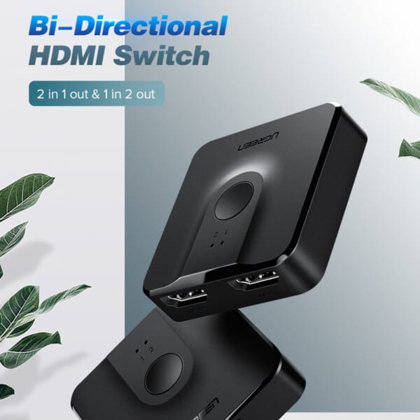 Bộ gộp HDMI 2 vàBộ chuyển mạch HDMI 2 chiều ugreen 50966o 1 Ugreen 50966