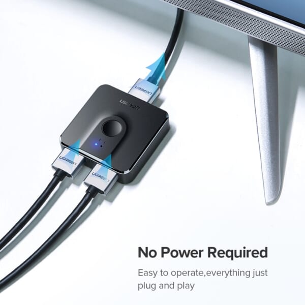 Bộ gộp HDMI 2 vào 1 Ugreen 50966