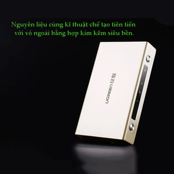 Bộ gộp HDMI 3 vào 1 ra hỗ trợ 3D 4K Ugreen 40278