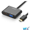 Cáp chuyển đổi HDMI to HDMI&VGA Ugreen UG-40744