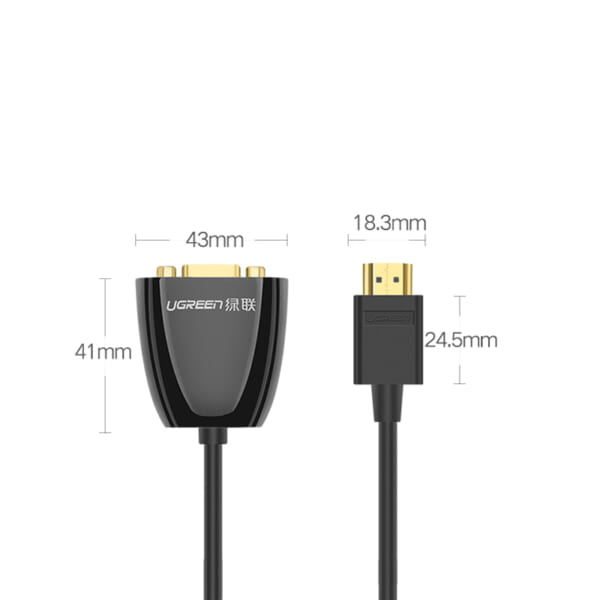 Cáp chuyển đổi HDMI to VGA Ugreen UG-40253