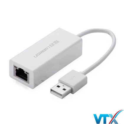 Cáp chuyển đổi USB 2.0 to LAN Ugreen 20253