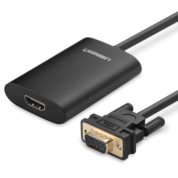 Cáp chuyển đổi VGA to HDMI + Audio Ugreen UG-40264
