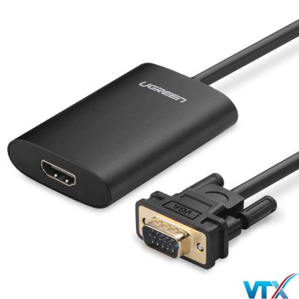 Cáp chuyển đổi VGA to HDMI + Audio Ugreen UG-40264