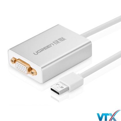 Cổng chuyển đổi USB 2.0 ra VGA UGREEN UG-40244