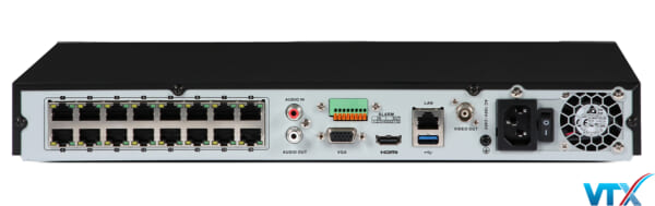 Mặt sau đầu ghi DS-7616NXI-I2/16P/4S