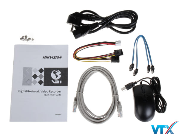 Phụ kiên đi kèm DS-7616NXI-I2/16P/SPhụ kiên đi kèm DS-7616NXI-I2/16P/S