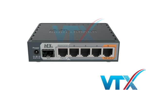 Bộ định tuyến Router Mikrotik Hex S RB760iGS