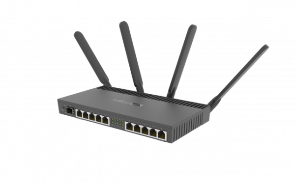 Bộ định tuyến Router Mikrotik RB4011iGS+RM