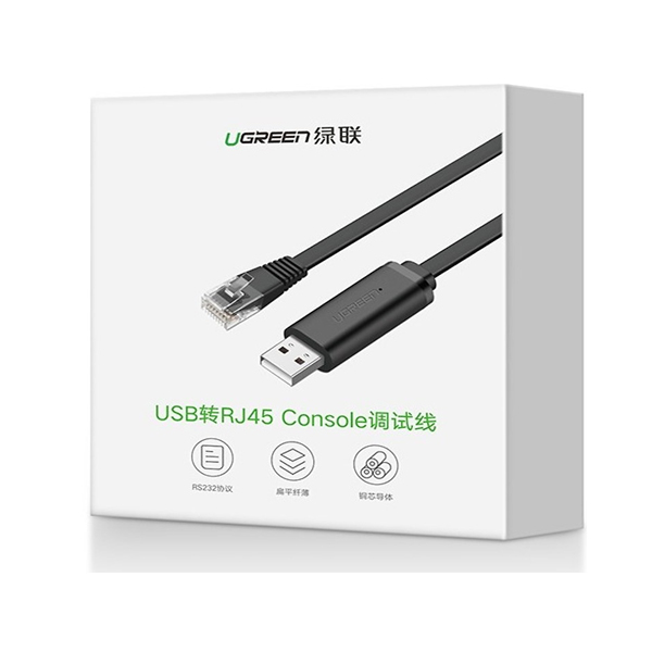 Cáp lập trình console USB to RJ45 Ugreen 50773