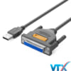Cáp máy in USB to LPT DB25 Ugreen 20224