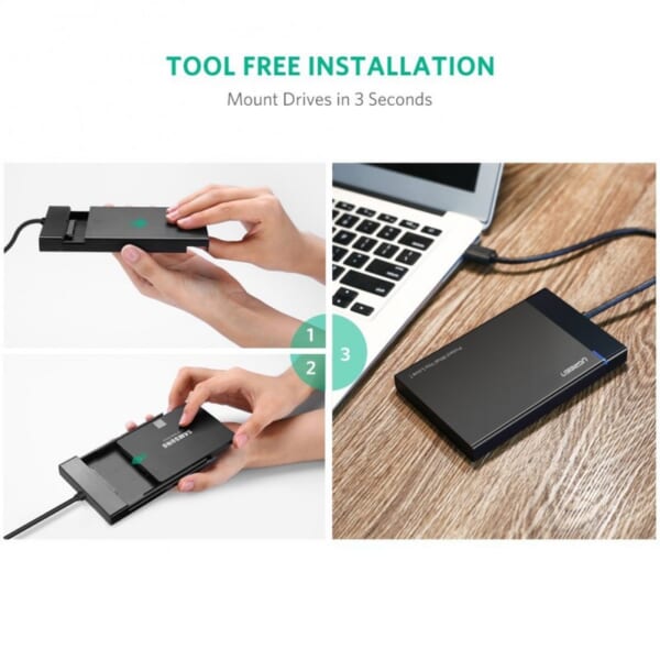 Hộp đựng ổ cứng USB 2.5 inch Ugreen 30847