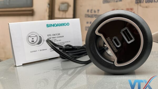 Ổ cắm âm bàn Sino Amigo STC-1B/C20