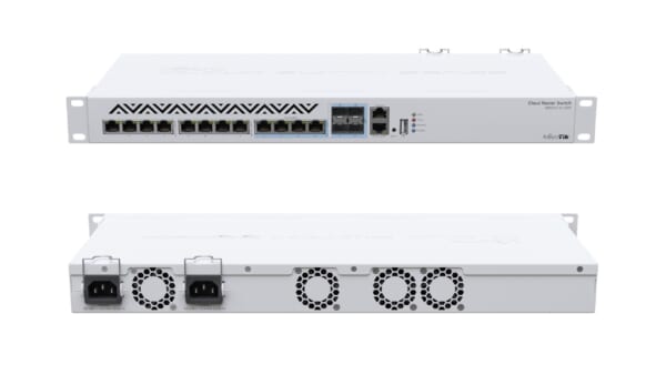 Switch MikroTik CRS312-4C+8XG-RM
