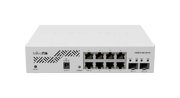 Switch Mikrotik CSS610-8G-2S+IN