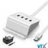 Bộ chia 4 cổng USB 3.0 có hỗ trợ nguồn Ugreen 20279