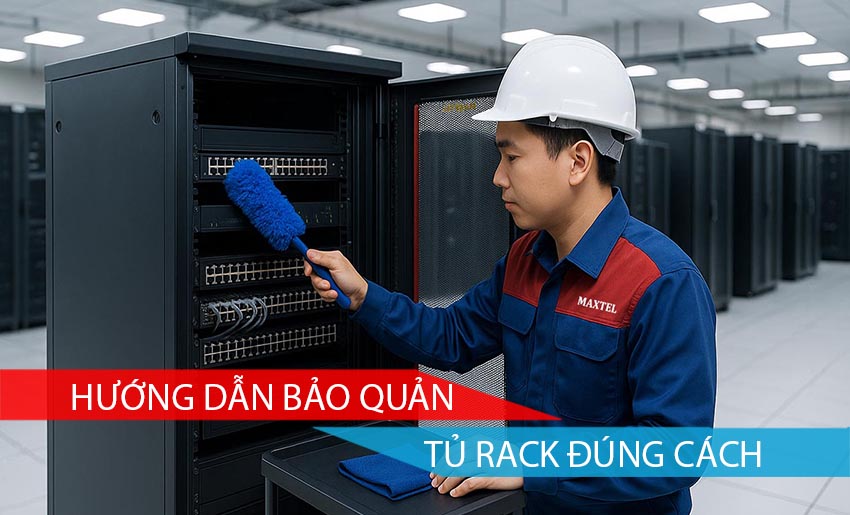 HƯỚNG DẪN BẢO QUẢN TỦ RACK ĐÚNG CÁCH