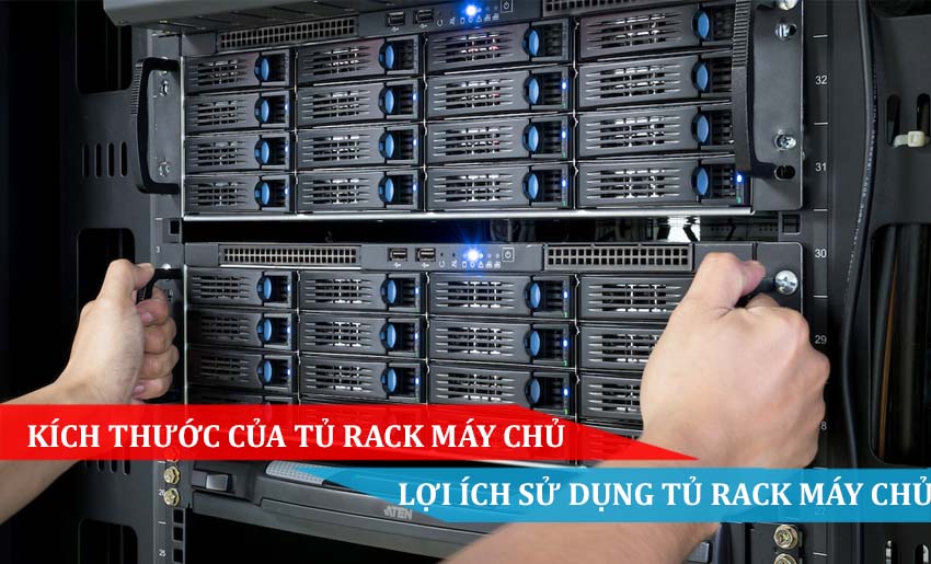 kích thước của tủ rack máy chủ
