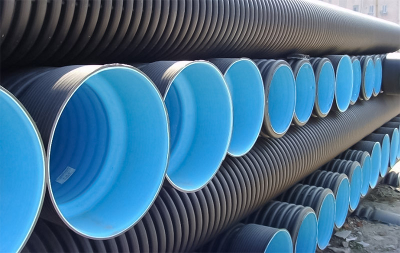 ống xoắn HDPE được ứng dụng để thoát nước thải