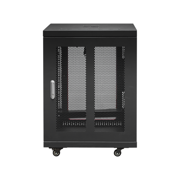 Ảnh chụp mặt sau tủ rack 15U maxtel