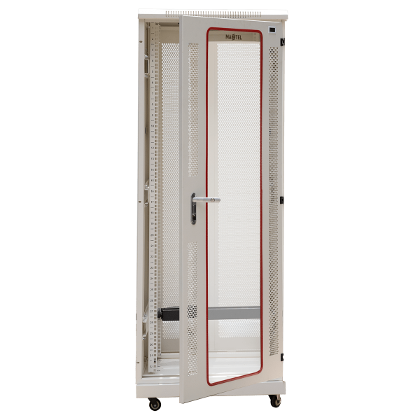 Ảnh chụp mặt trước tủ rack Maxtel 32U