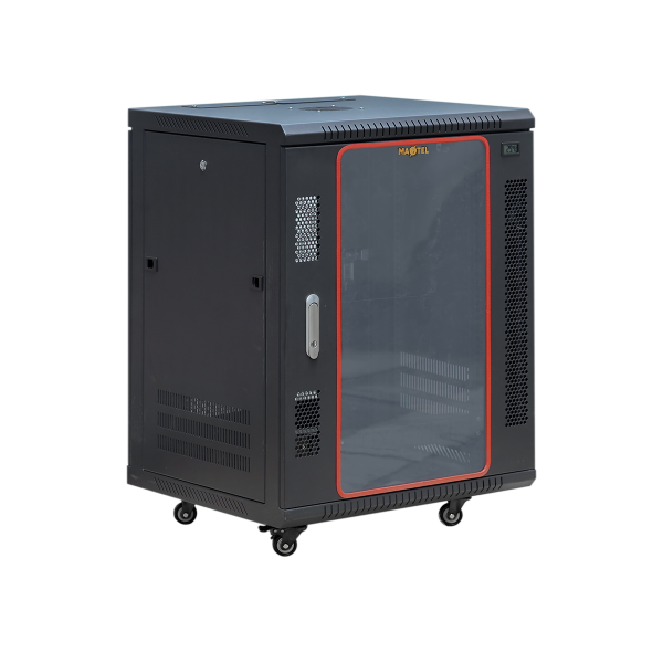 Góc nghiêng phải mặt trước tủ rack 15U maxtel