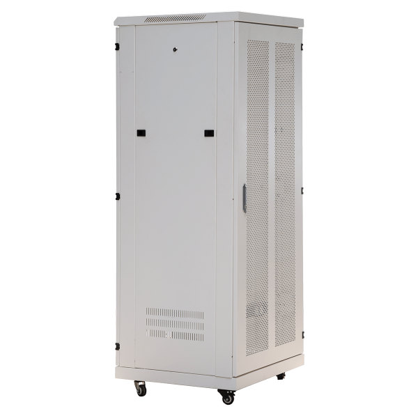 Ảnh chụp mặt hông góc nghiêng tủ rack 32U Maxtel