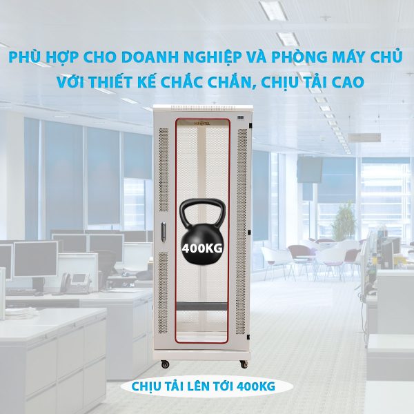 Tủ rack 32U maxtel có trọng tải cao