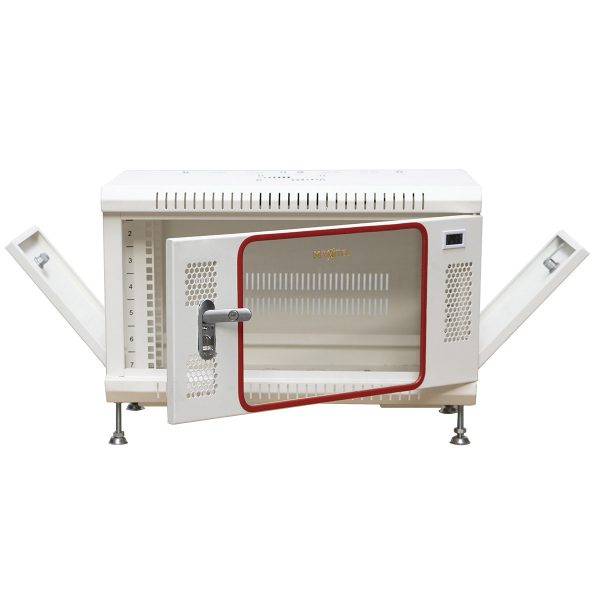 Mat-kinh-truoc-mo-2-canh-tu-rack-MAXTEL-6UD400-dung